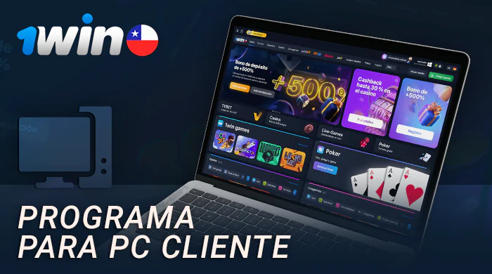 Utilice el programa de PC 1Win para apostar