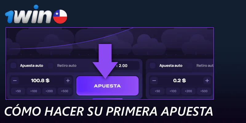 Cómo realizar su primera apuesta en el juego Lucky Jet en la página web de 1win